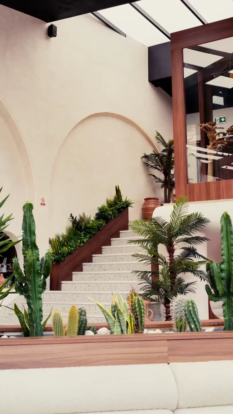 Gardens staircase
