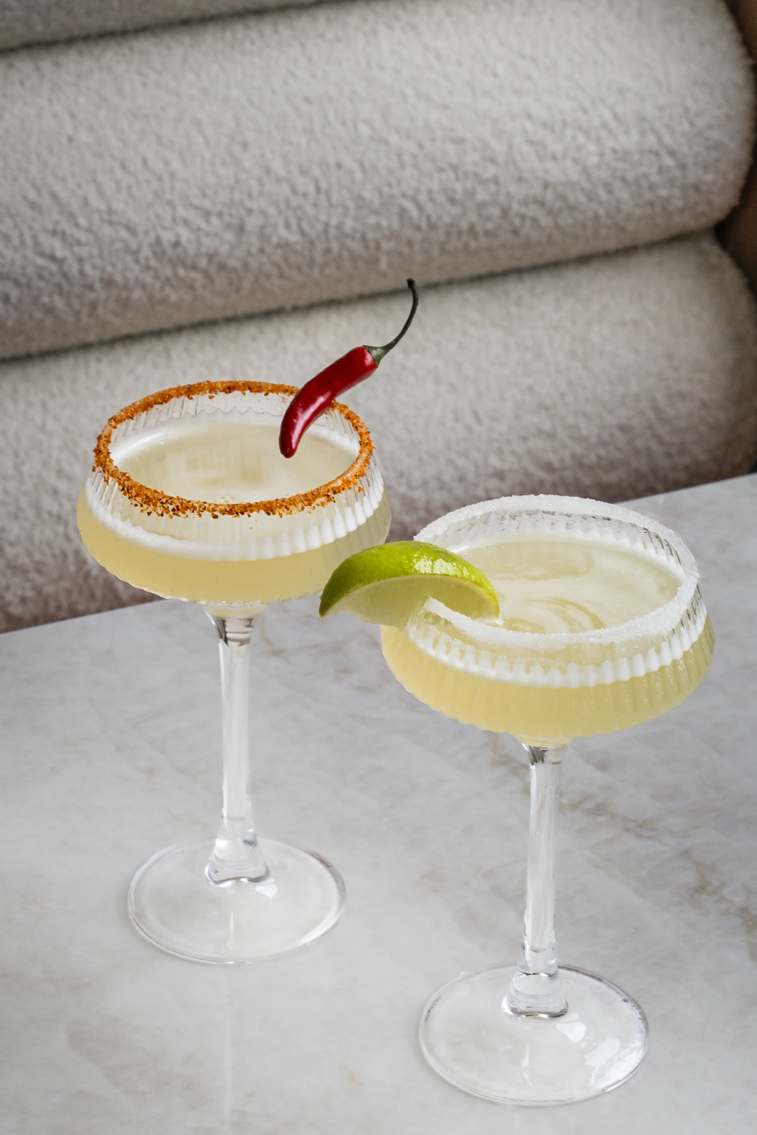 Margarita cocktails
